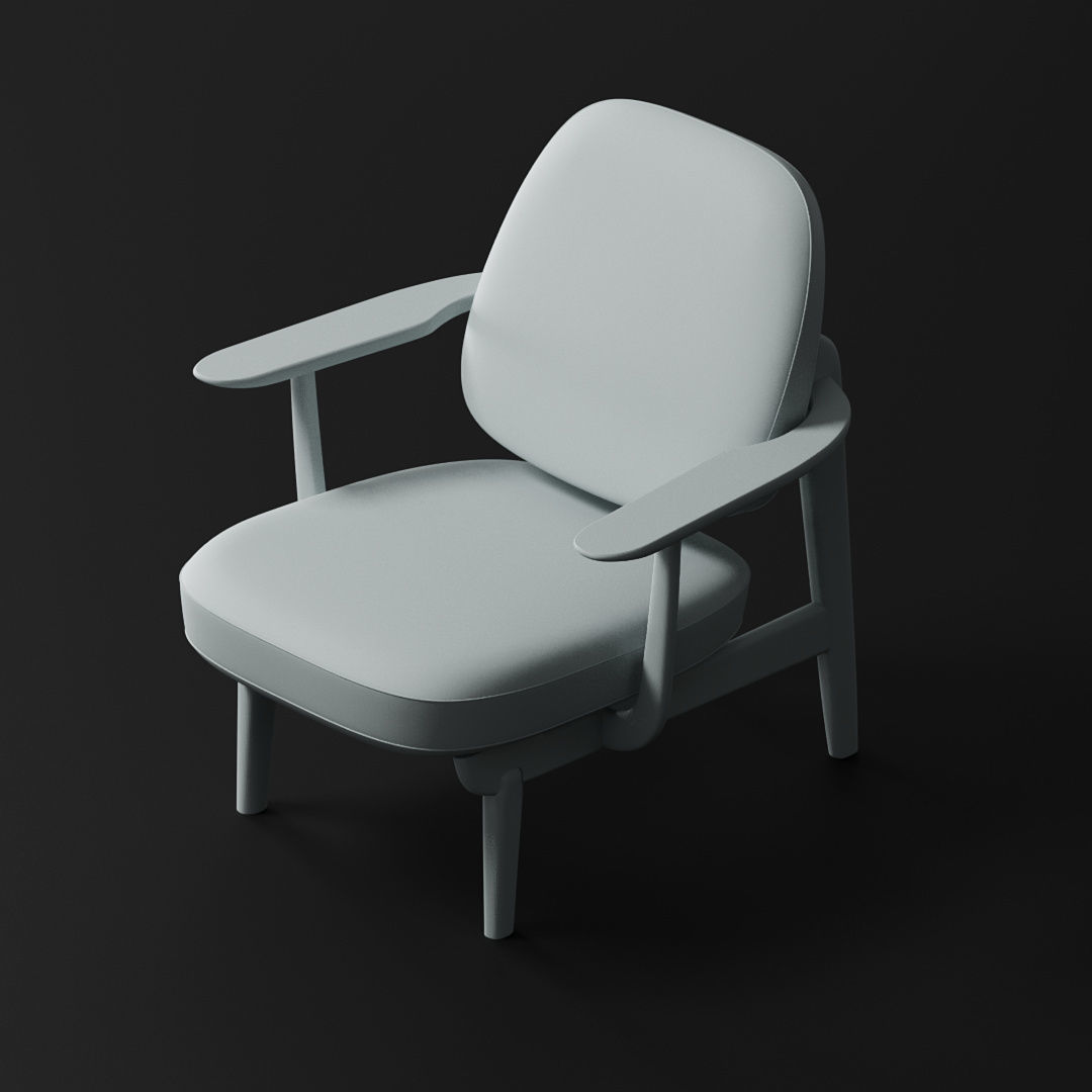 40 Different Chair and Armchair Diorama Collection Pack-Bundle 3D print model_21