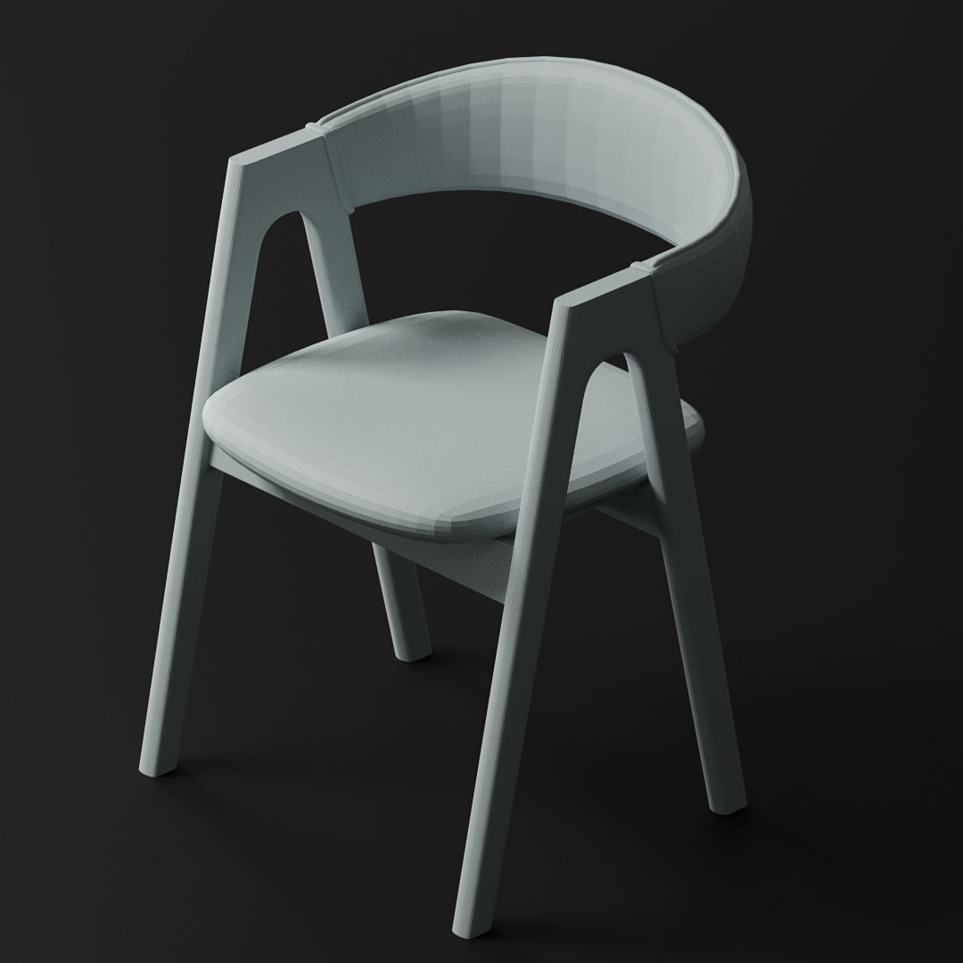 40 Different Chair and Armchair Diorama Collection Pack-Bundle 3D print model_36