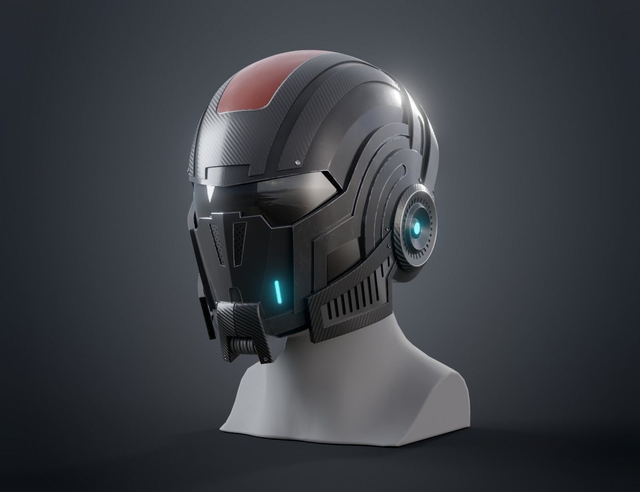 Mass Effect N7 Helmet 3D print model_12