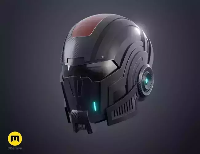 Mass Effect N7 Helmet 3D print model