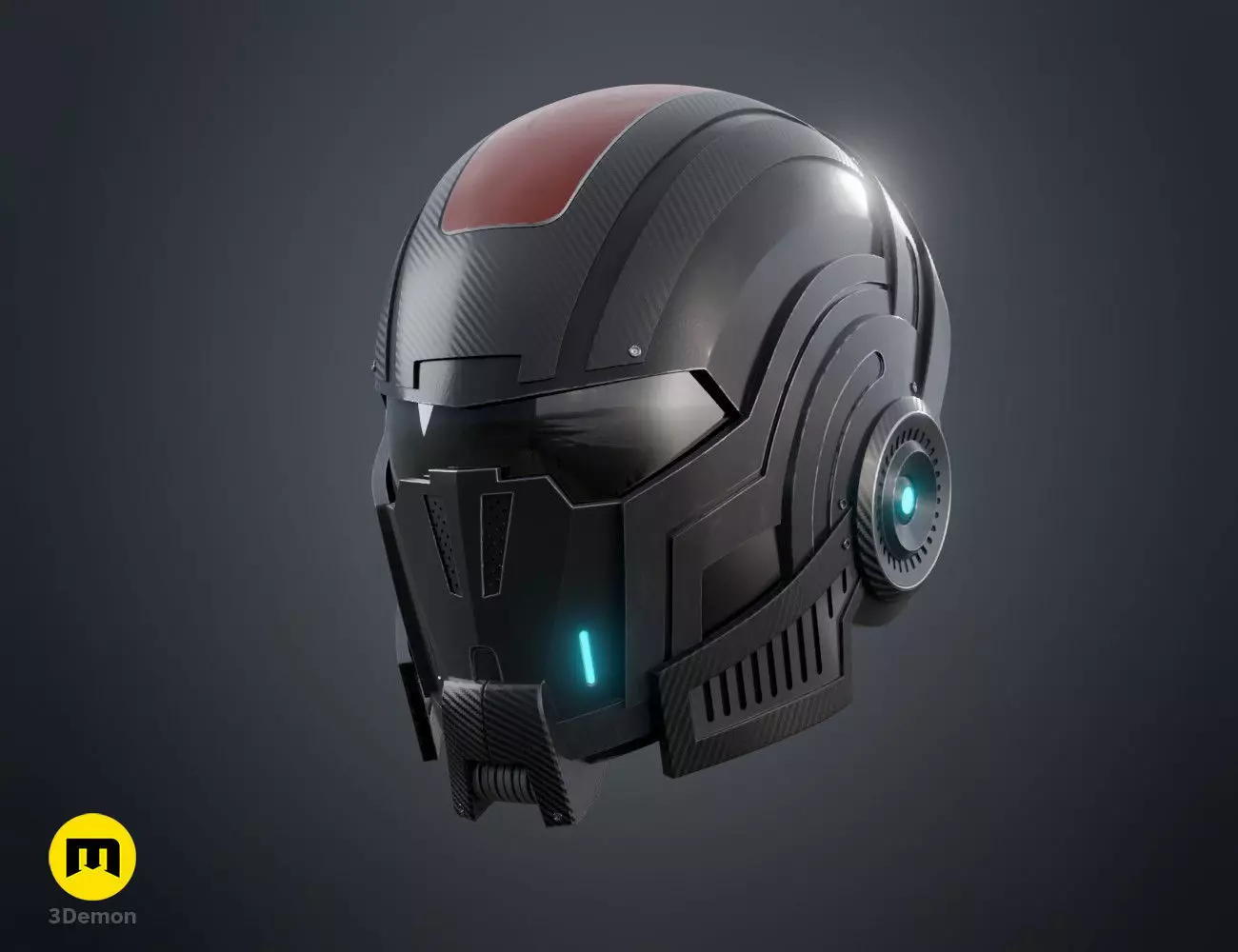 Mass Effect N7 Helmet 3D print model_0