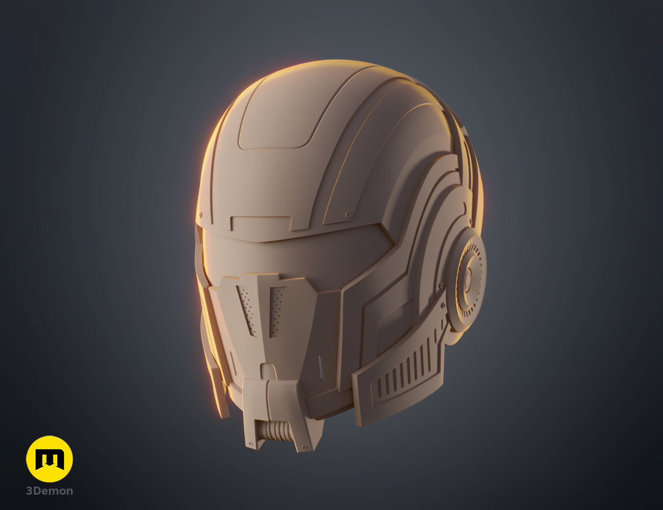Mass Effect N7 Helmet 3D print model_20