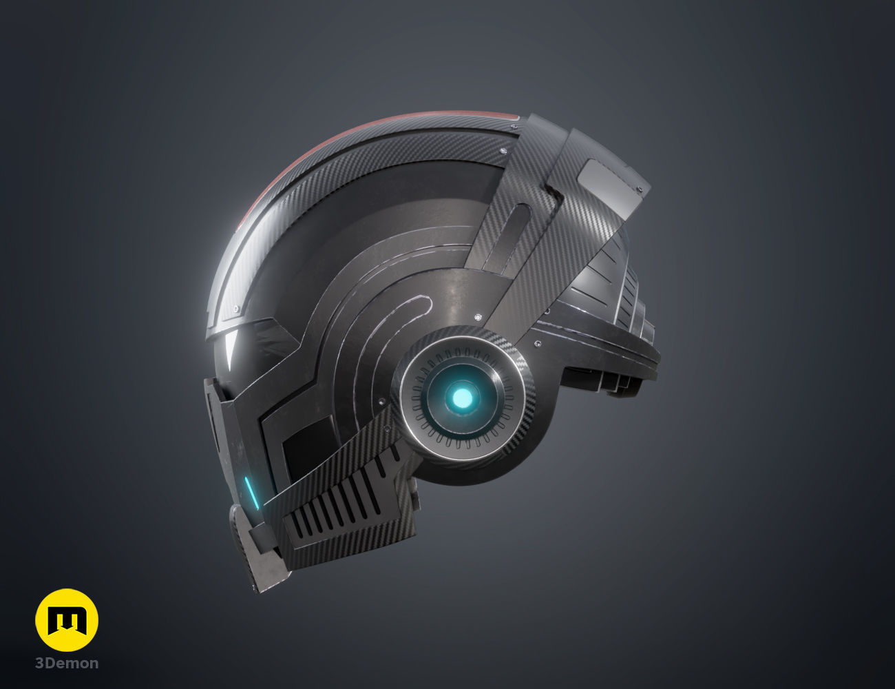 Mass Effect N7 Helmet 3D print model_19