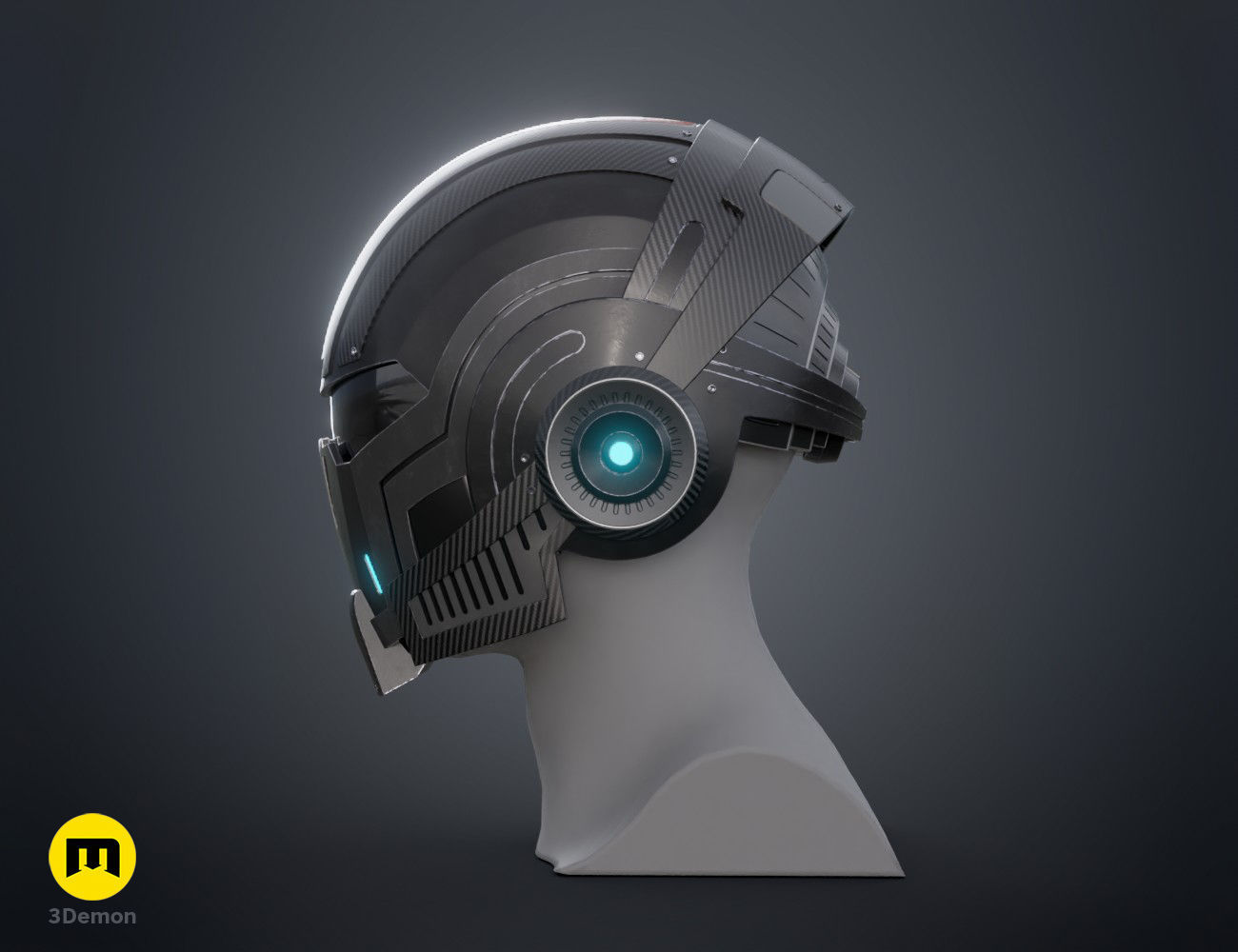 Mass Effect N7 Helmet 3D print model_10