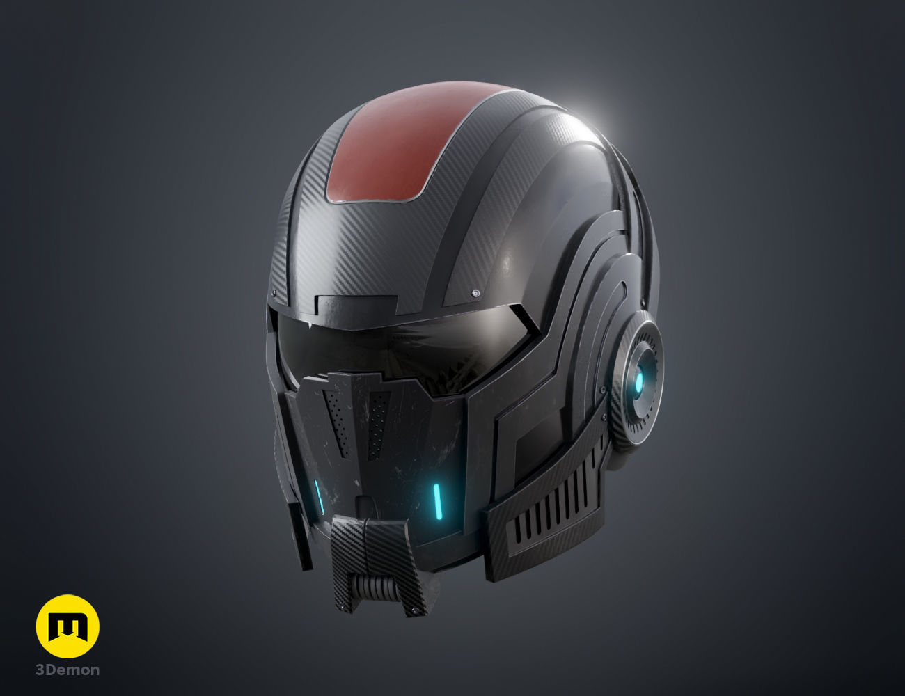 Mass Effect N7 Helmet 3D print model_13