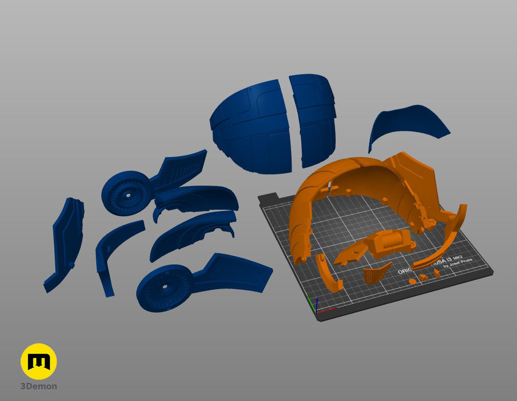 Mass Effect N7 Helmet 3D print model_3