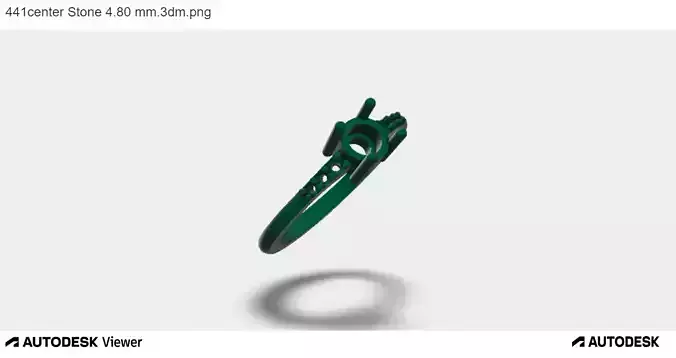 Women Ring With Round Cut Center Stone