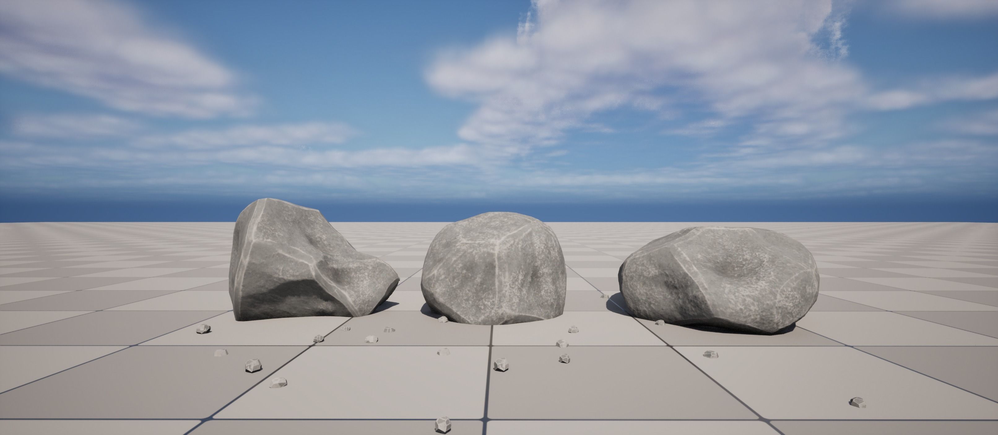 Stylized Graveyard Assets Low-poly 3D model_9