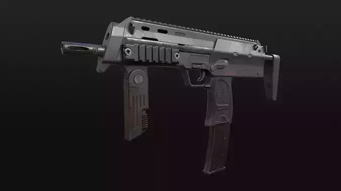 MP7 PBR Game-Ready