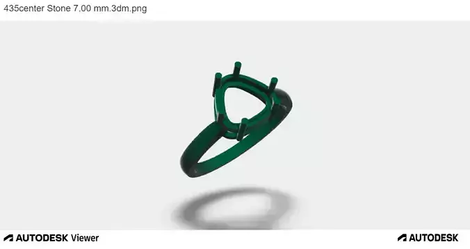 Men Ring with Pear Cut Center Stone