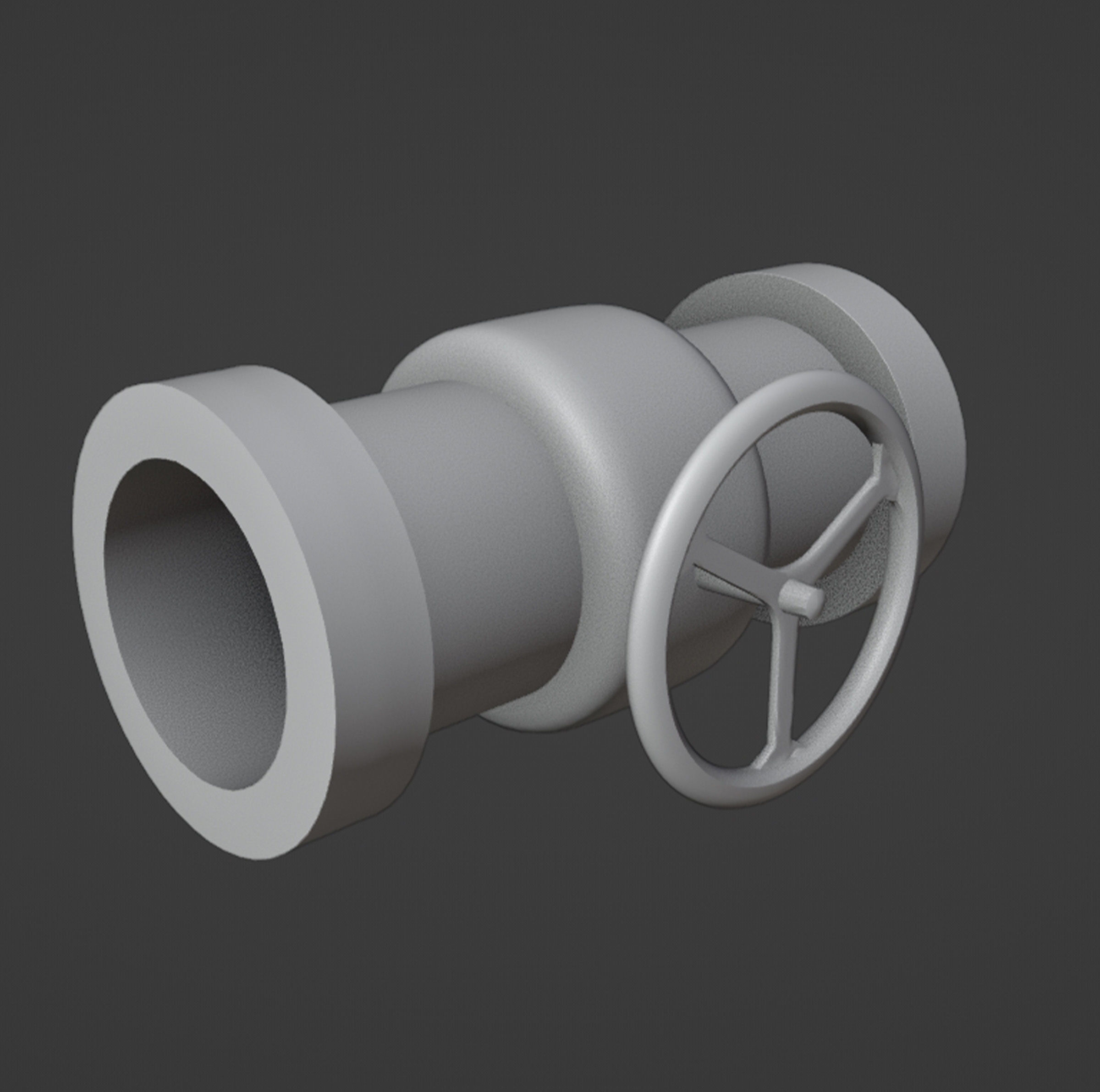 Industrial Pipes Pack 3D print model_9