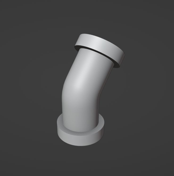 Industrial Pipes Pack 3D print model_14