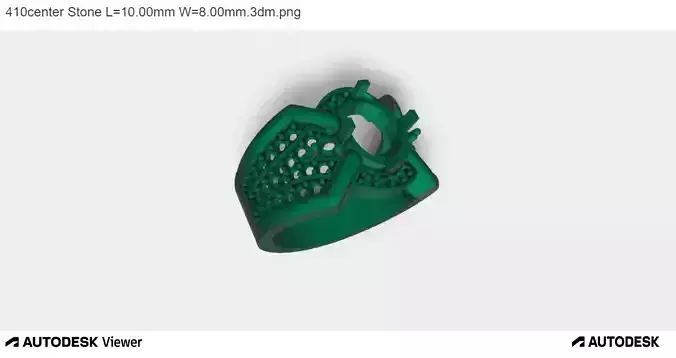 Men Ring With Oval Cut Center Stone