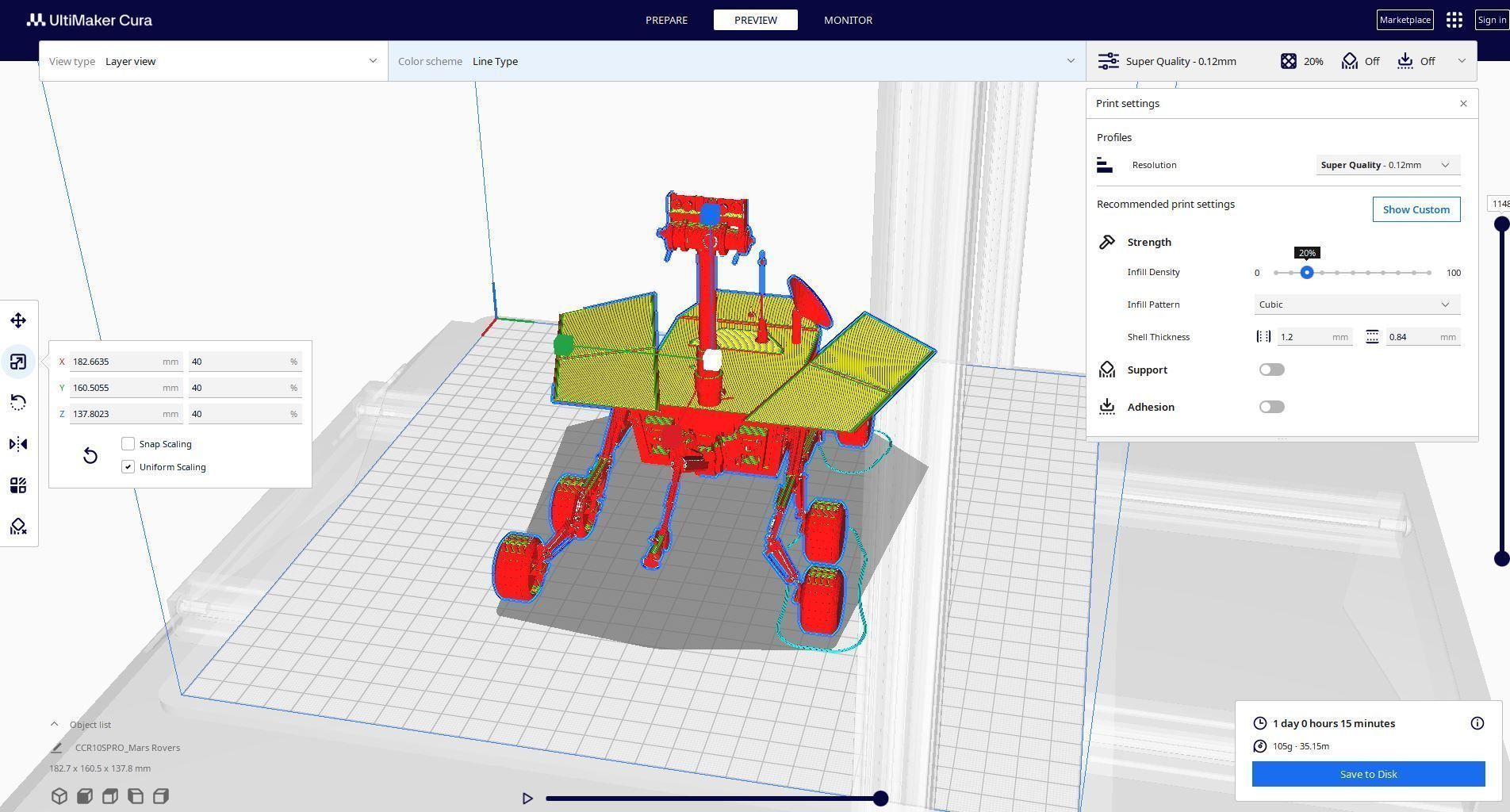 Mars Rovers 3D print model_4