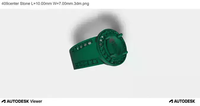 Men Ring With Oval Cut Center Stone