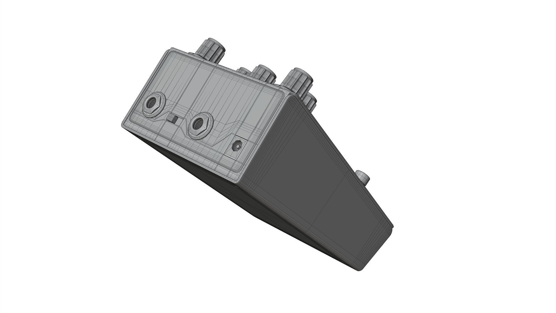 Gamechanger Audio Plasma Coil Distortion Pedal 3D model_13