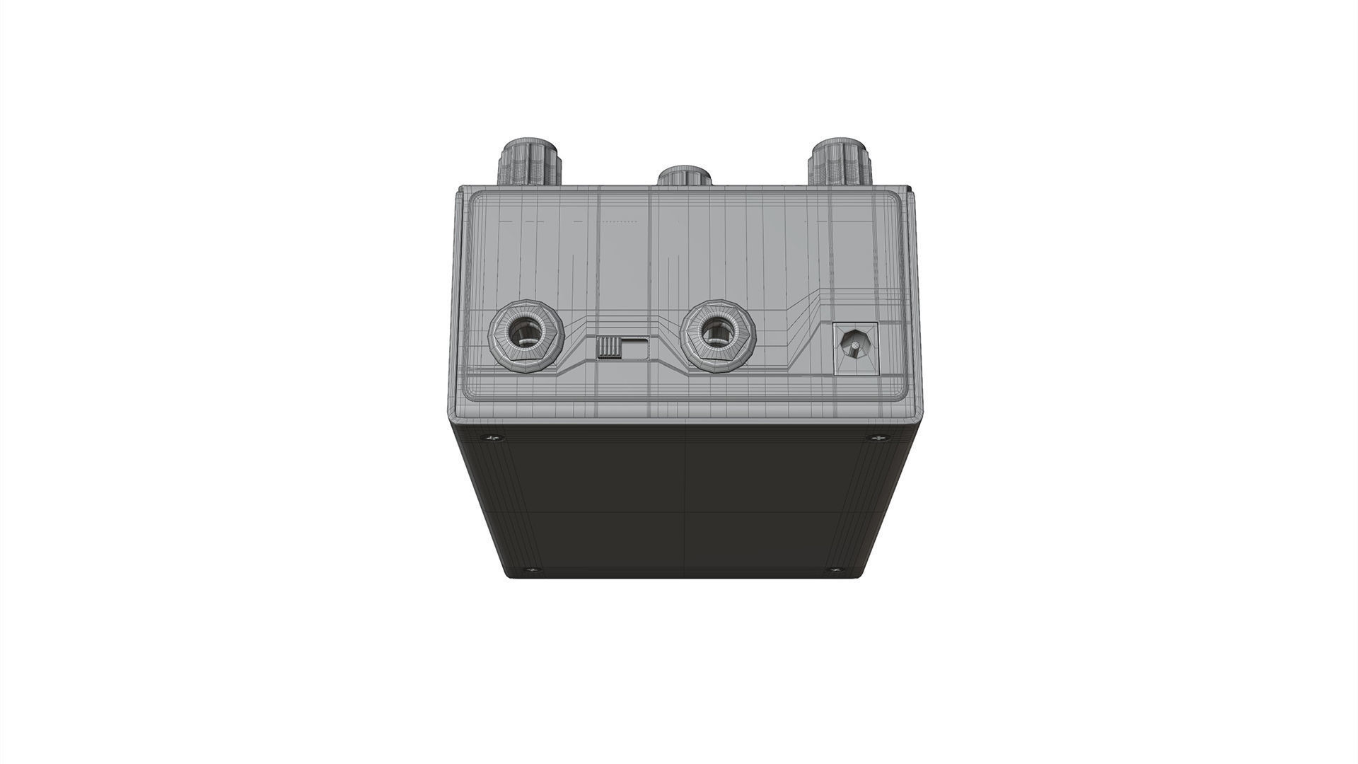 Gamechanger Audio Plasma Coil Distortion Pedal 3D model_12