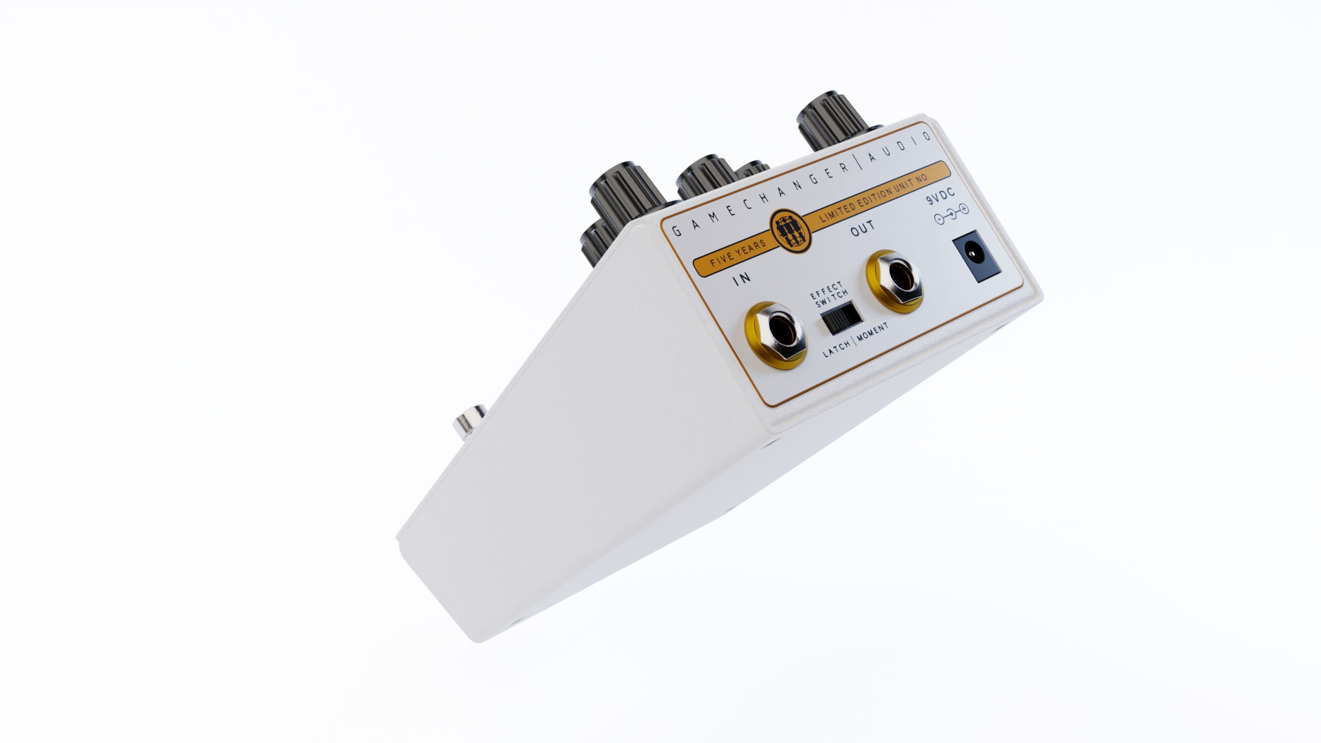 Gamechanger Audio Plasma Coil Distortion Pedal 3D model_3