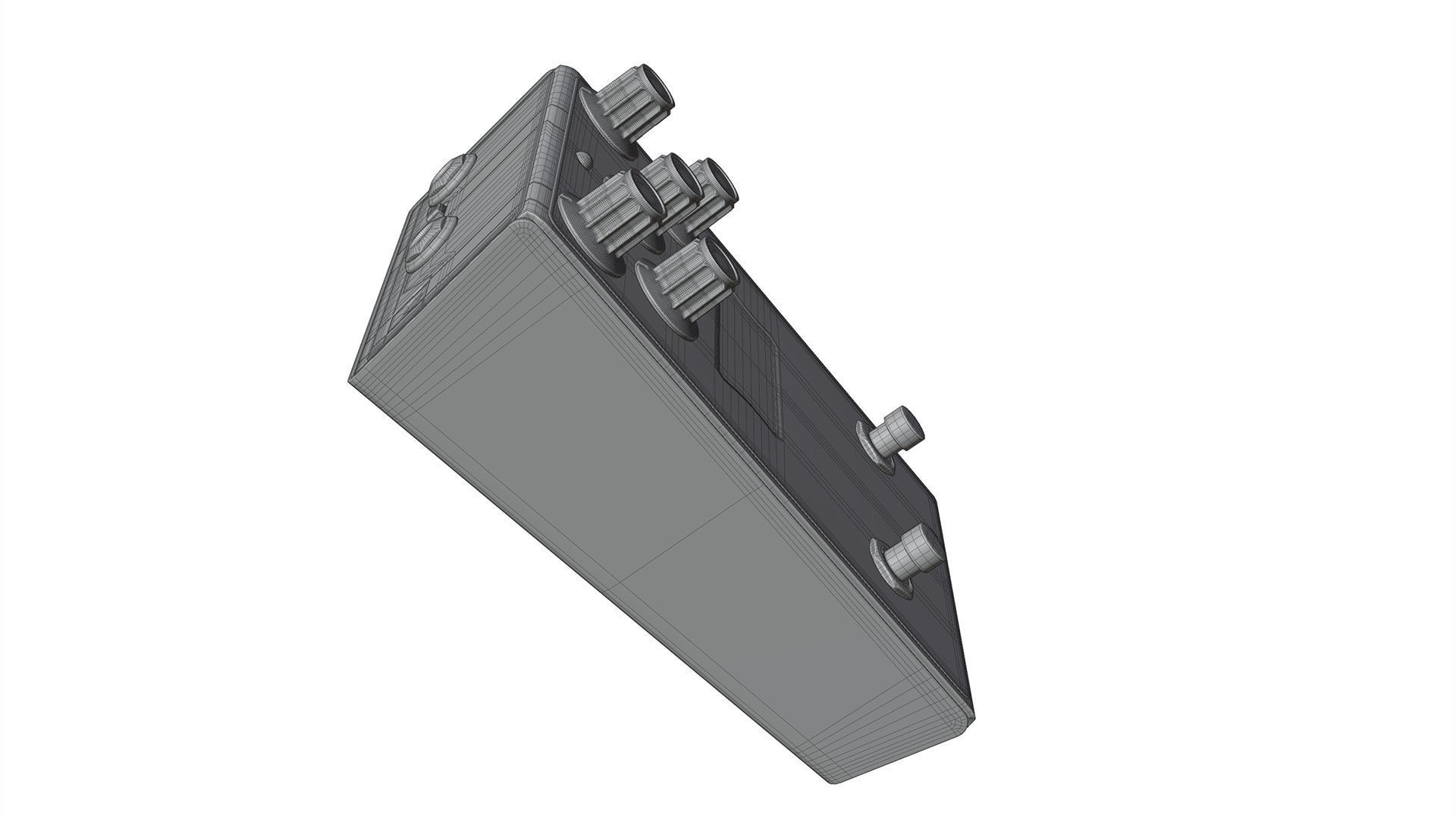Gamechanger Audio Plasma Coil Distortion Pedal 3D model_14