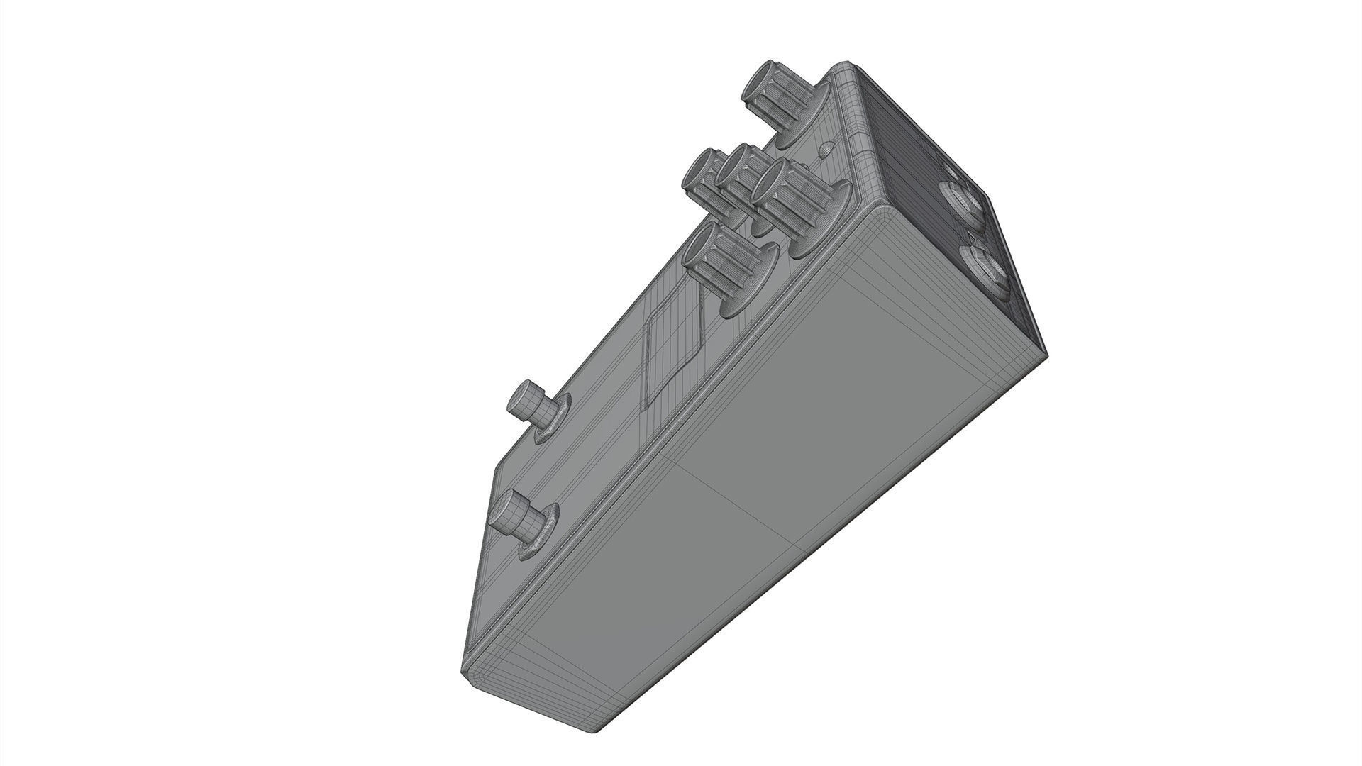 Gamechanger Audio Plasma Coil Distortion Pedal 3D model_10