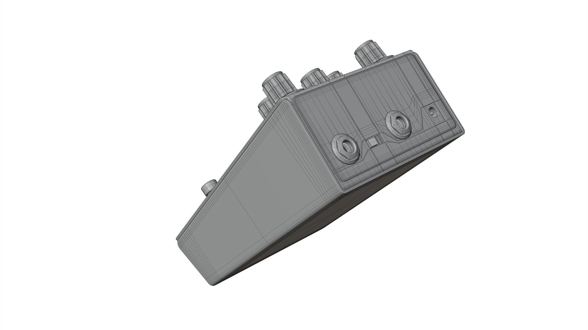 Gamechanger Audio Plasma Coil Distortion Pedal 3D model_11