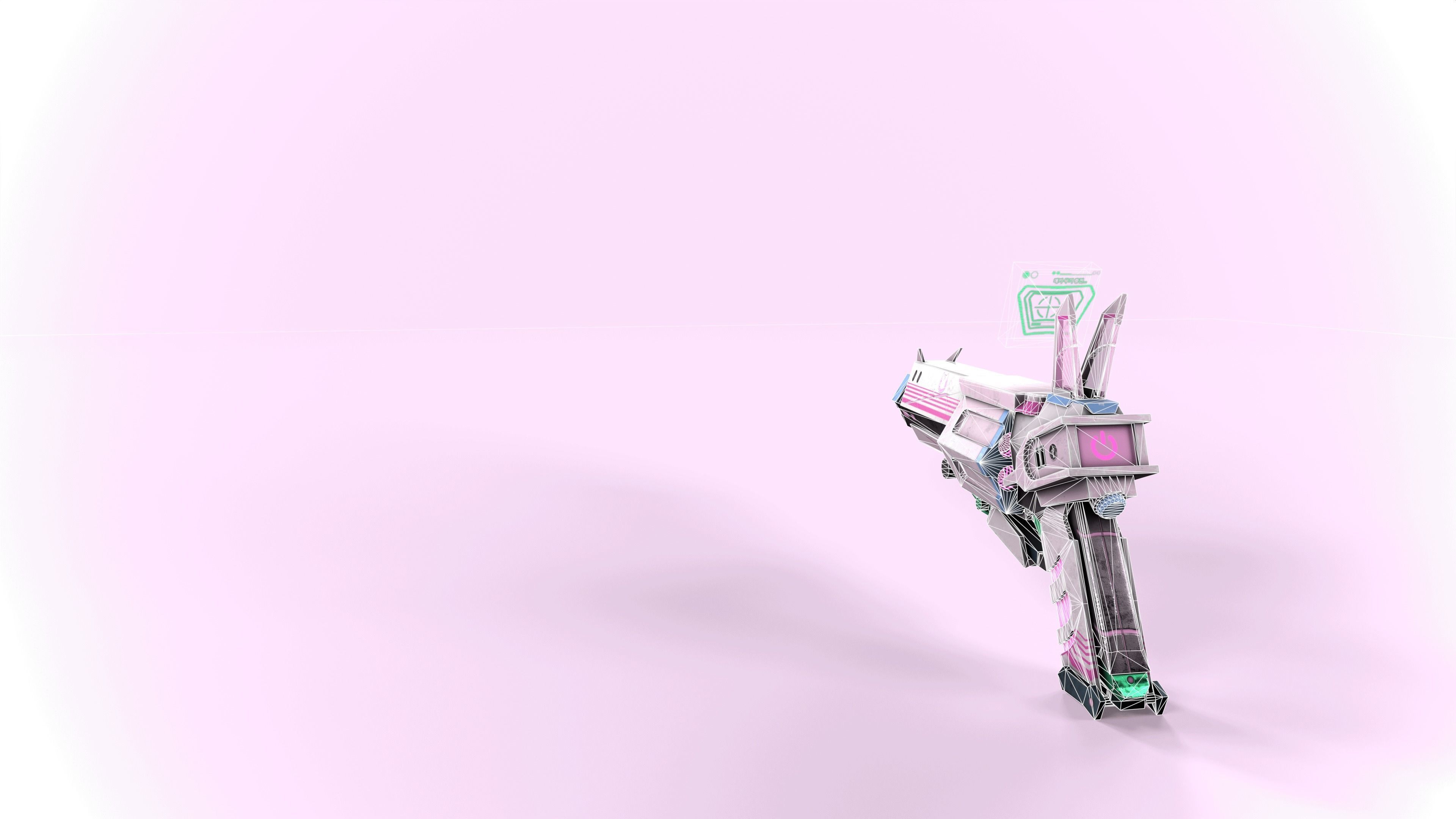 WhiteRabbit PBR Game-Ready Low-poly 3D model_3