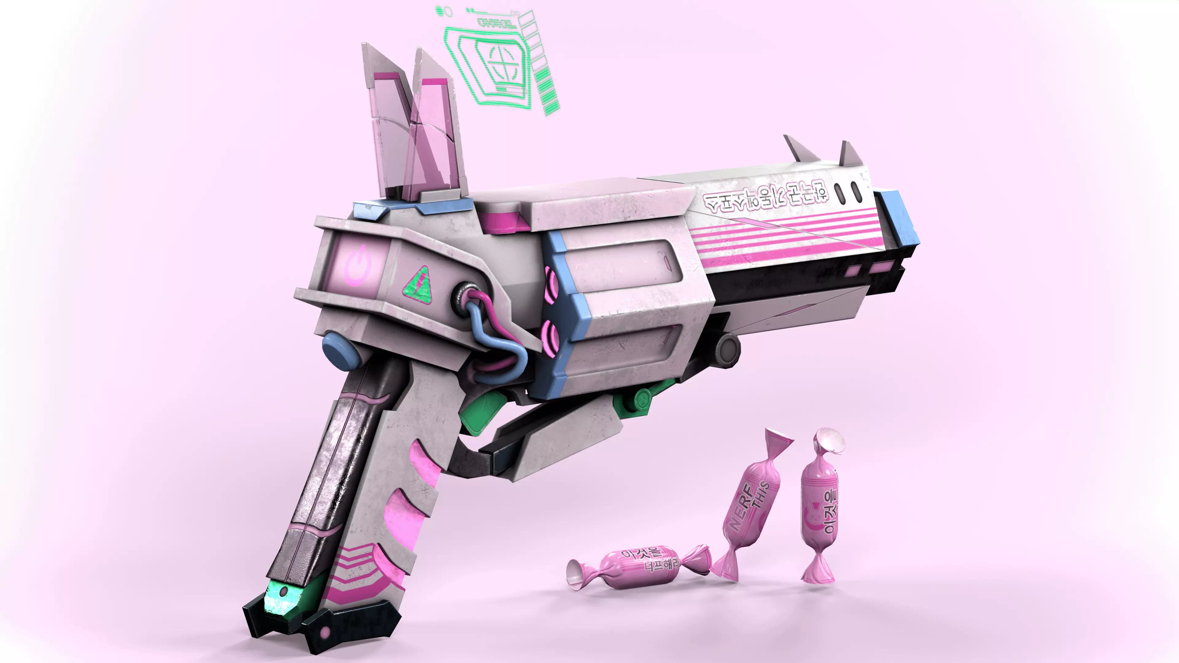 WhiteRabbit PBR Game-Ready Low-poly 3D model_0