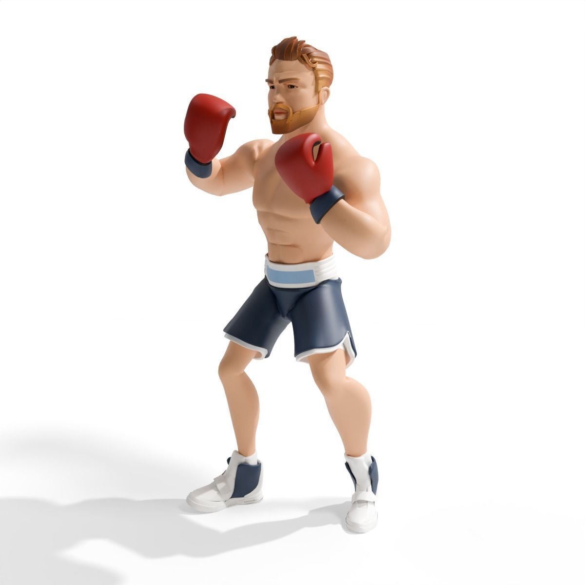 Boxer 3D model_2