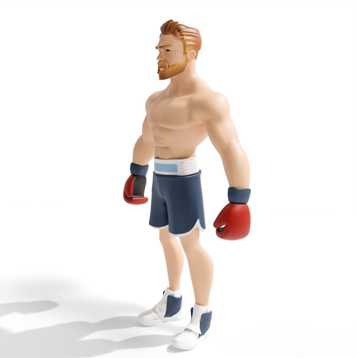 Boxer 3D model_1