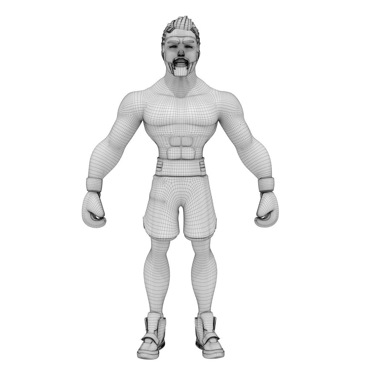 Boxer 3D model_3