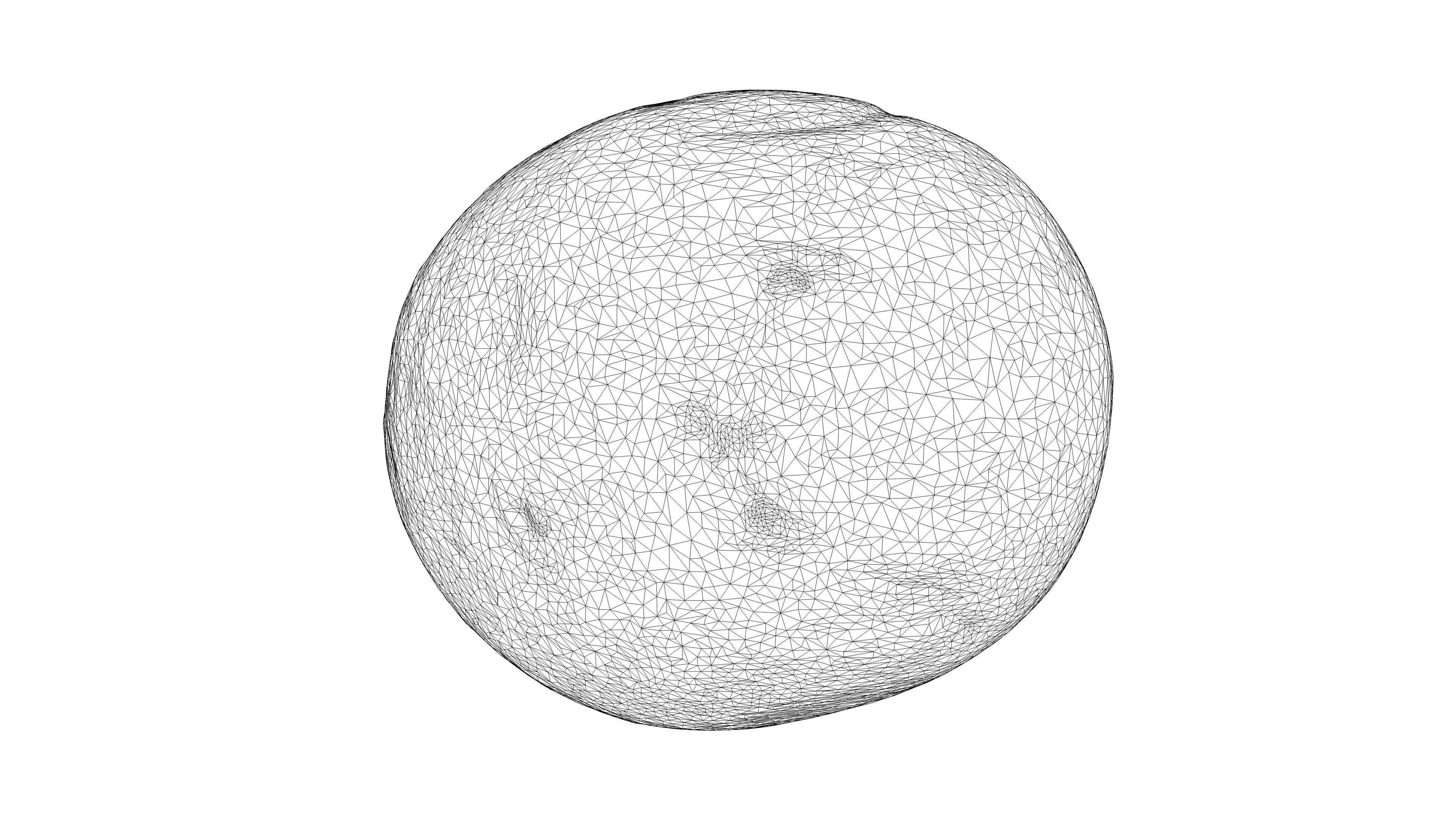 Photorealistic 3D scan of potato Low-poly 3D model_20