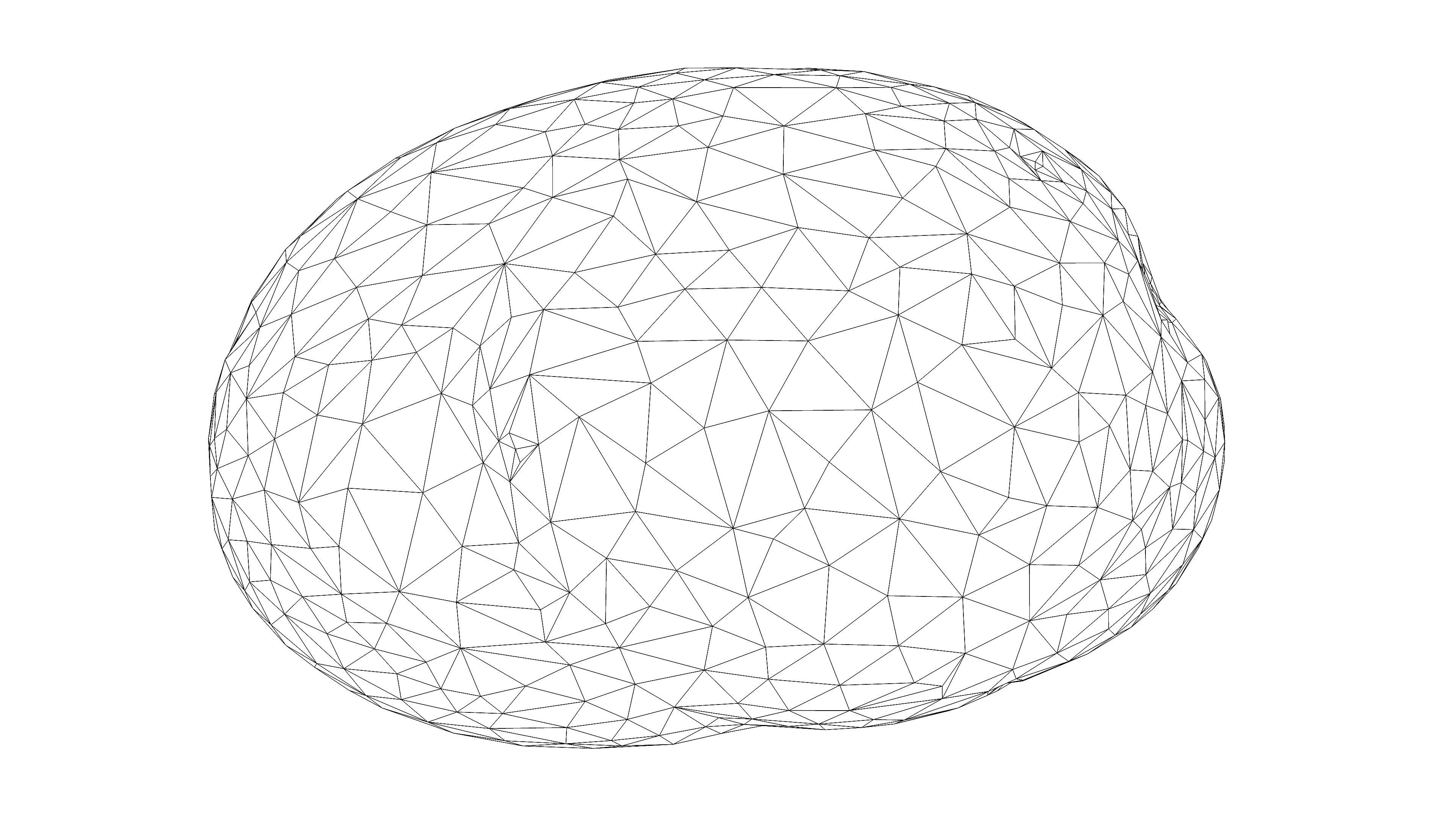 Photorealistic 3D scan of potato Low-poly 3D model_14