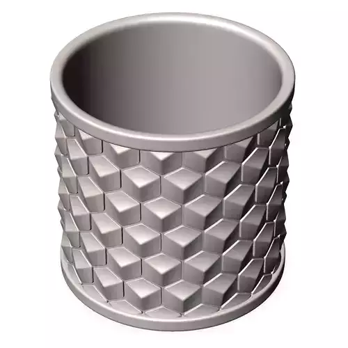 Honeycomb Pen Holder 3d model for 3d printing