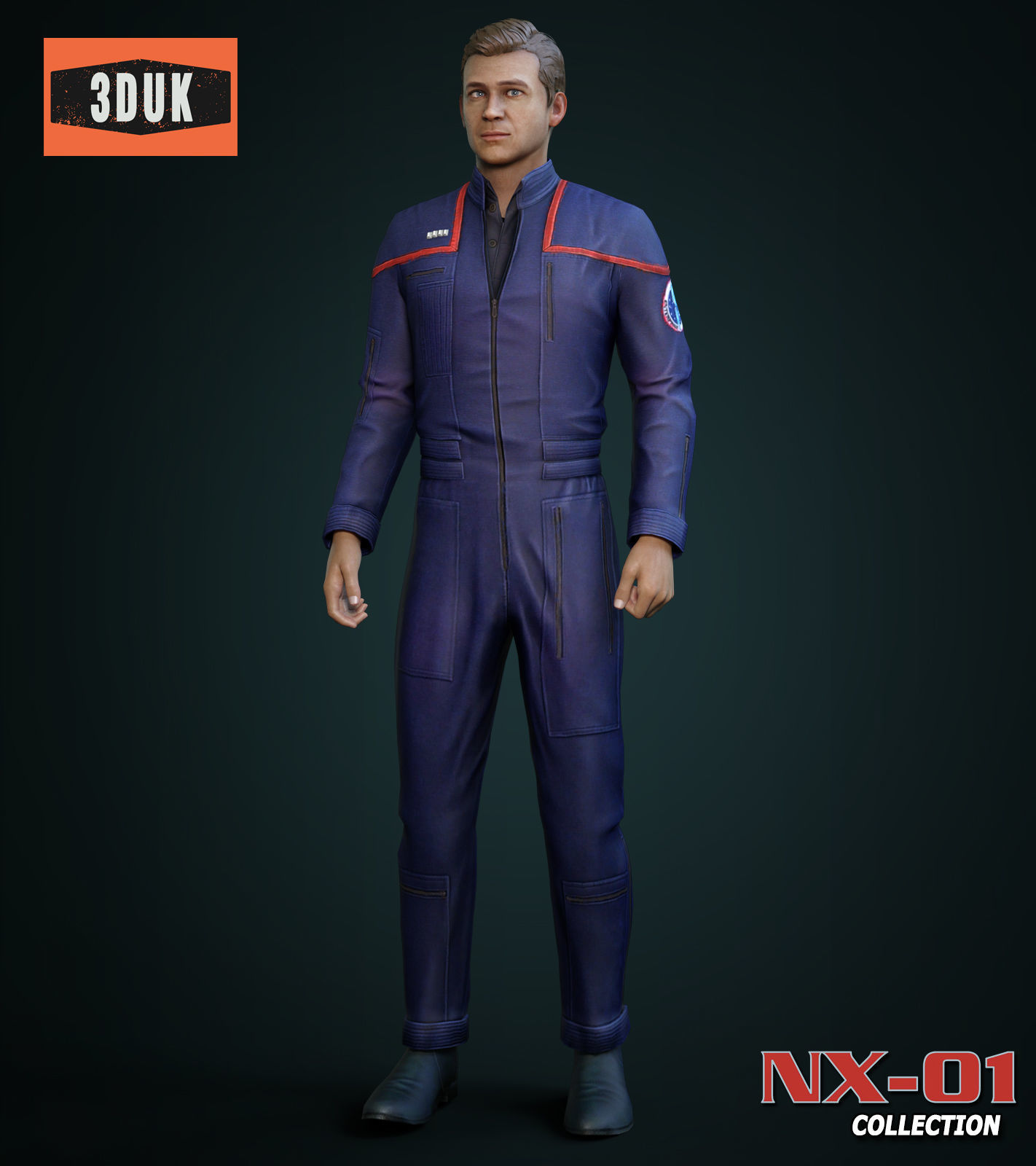 NX-01 Trip For G8M 3D model_4