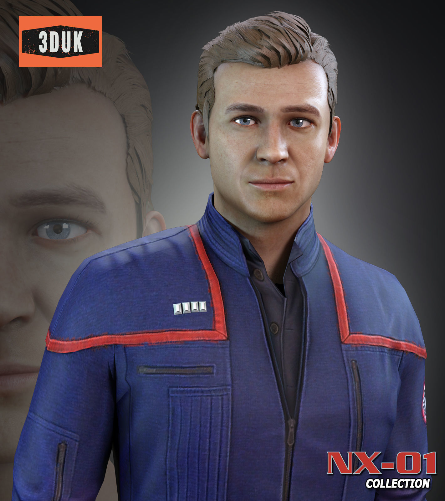 NX-01 Trip For G8M 3D model_1