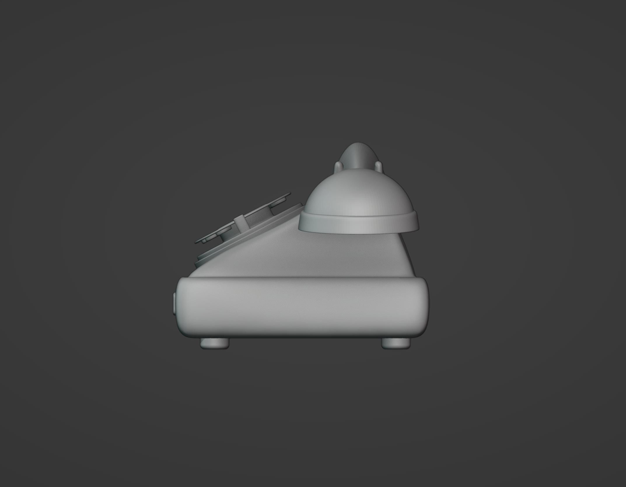 Old Telephone 3D print model_7
