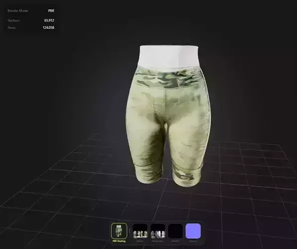 Camo pants PBR 4k