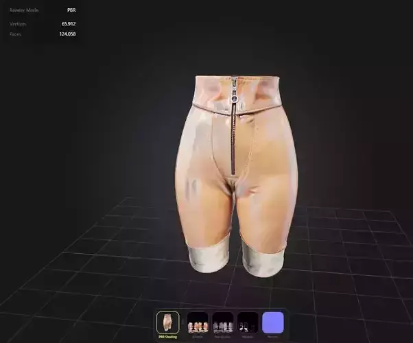 Leather pants PBR 4k