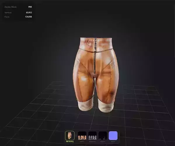 Leather pants PBR 4k 