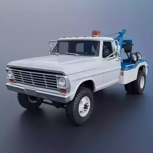 F-350 Wrecker 1969 3D print model