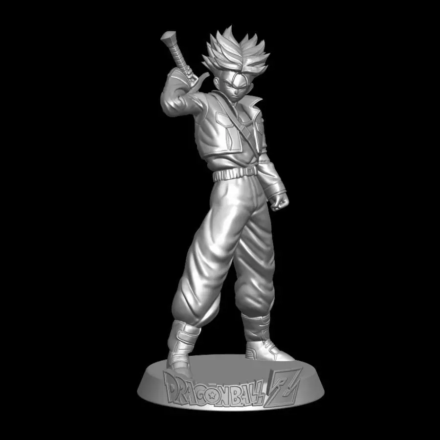 Miniature Trunks Future SSJ 3D print model