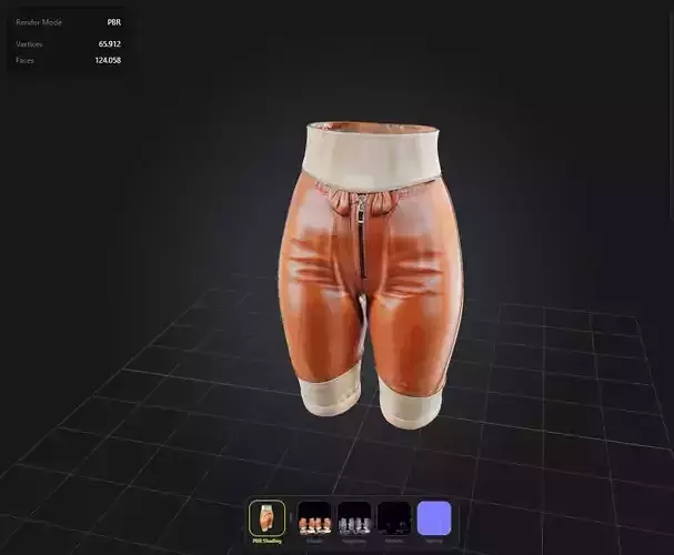 Leather pants PBR 4k