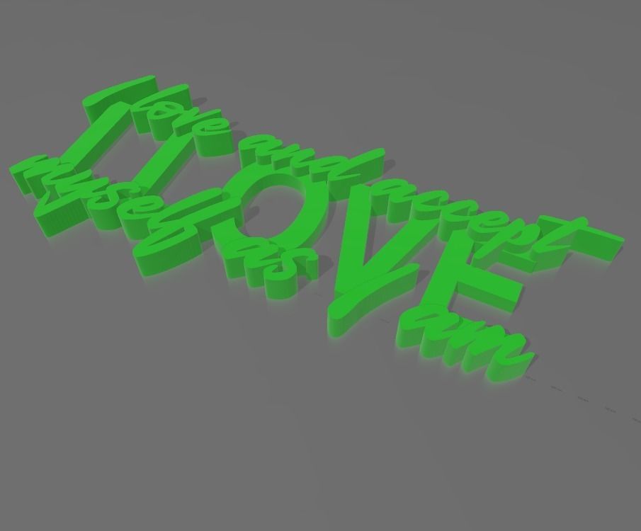 AFFIRMATIONS HEAL 7 CHAKRAS 3D print model_14