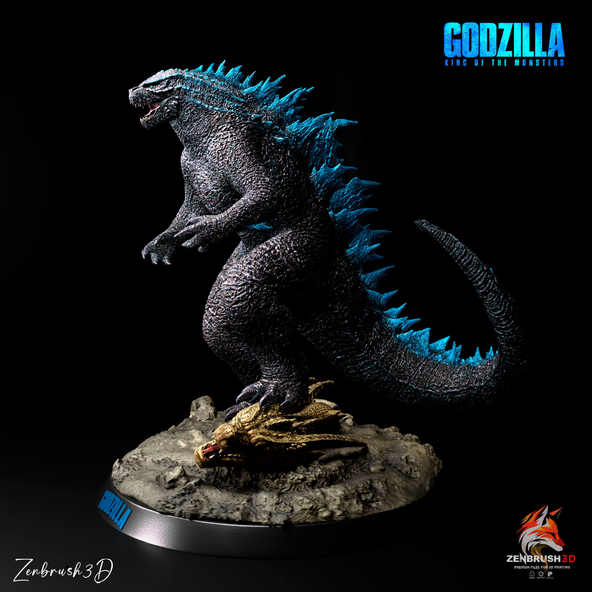 GODZILLA - KING OF THE MONSTERS - THE NEW EMPIRE  3D print model_4