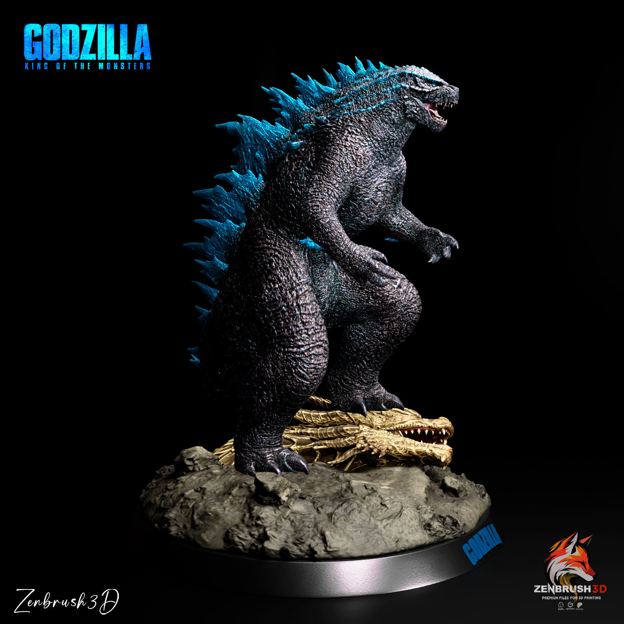 GODZILLA - KING OF THE MONSTERS - THE NEW EMPIRE  3D print model_5