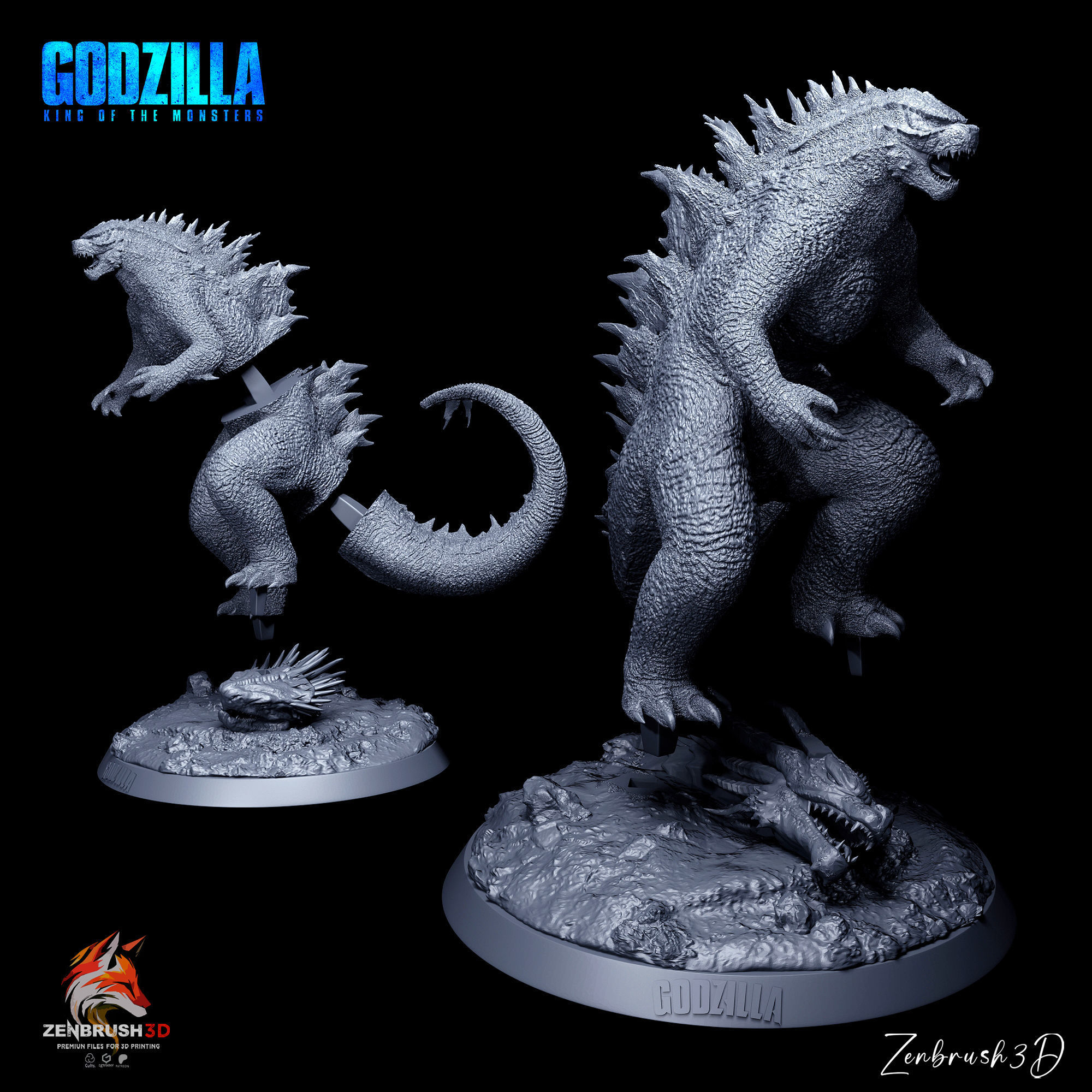 GODZILLA - KING OF THE MONSTERS - THE NEW EMPIRE  3D print model_7