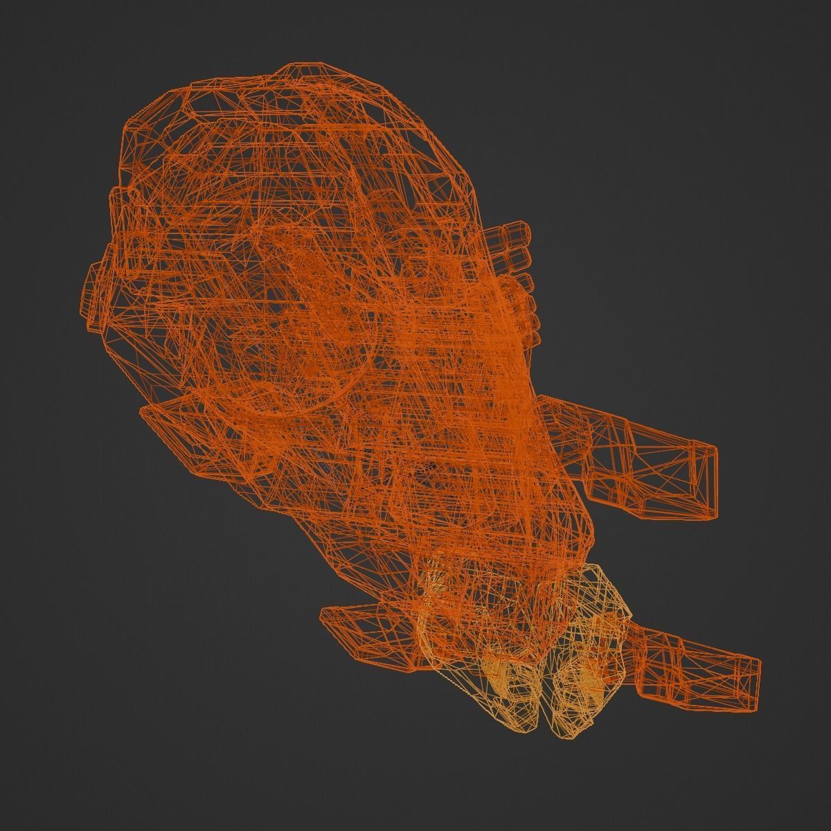 Space Orca 3D model_26