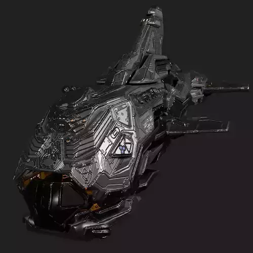 Space Orca 3D model