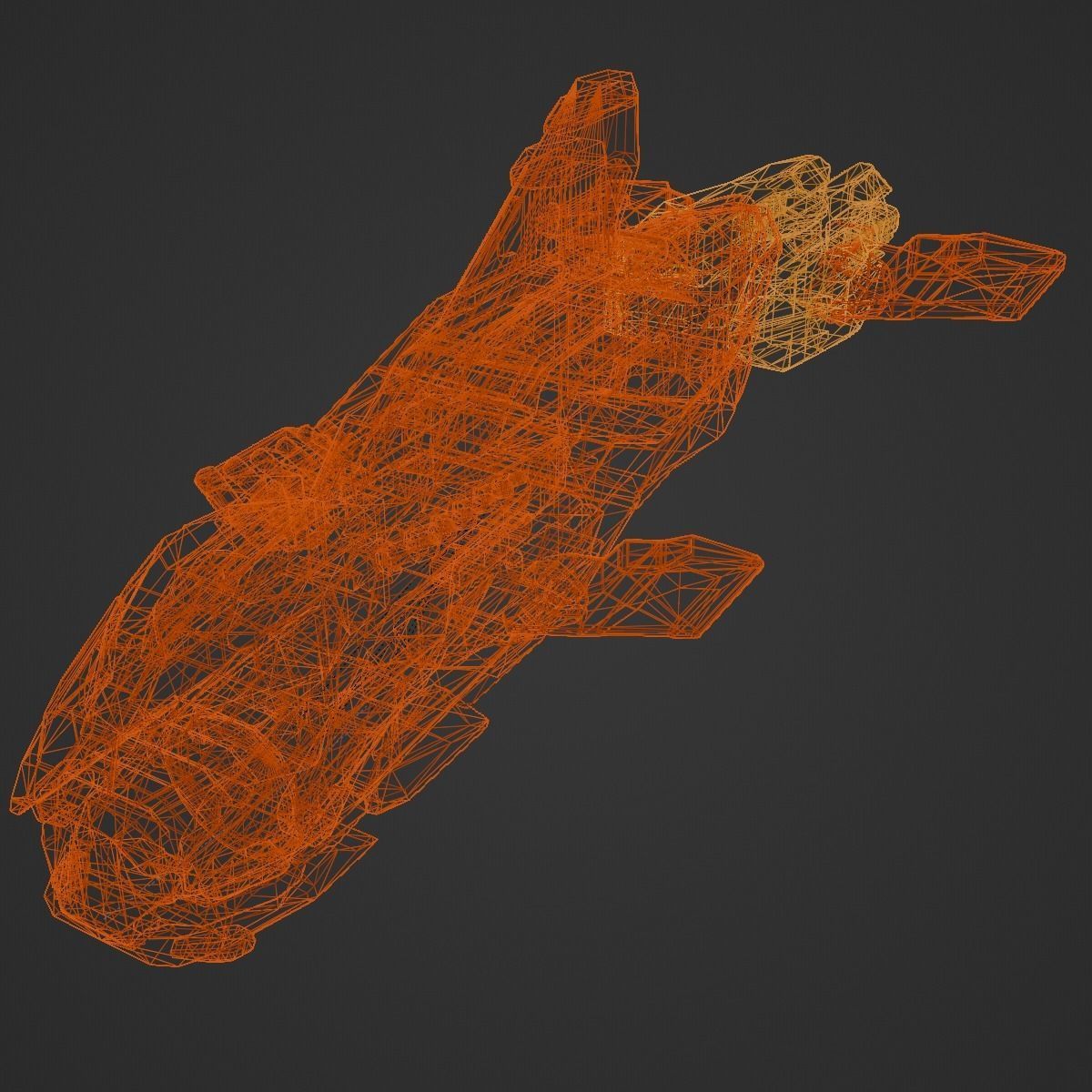 Space Orca 3D model_16