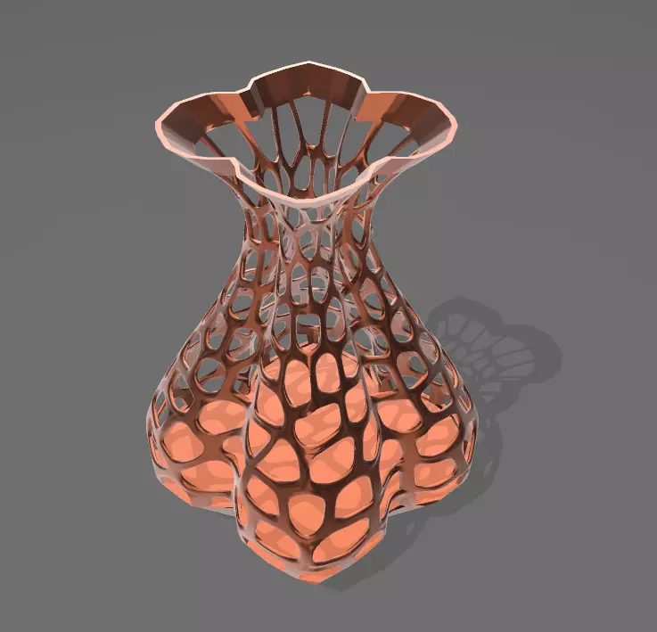 VASE 01 VORONOI DELUXE DECO 3D print model